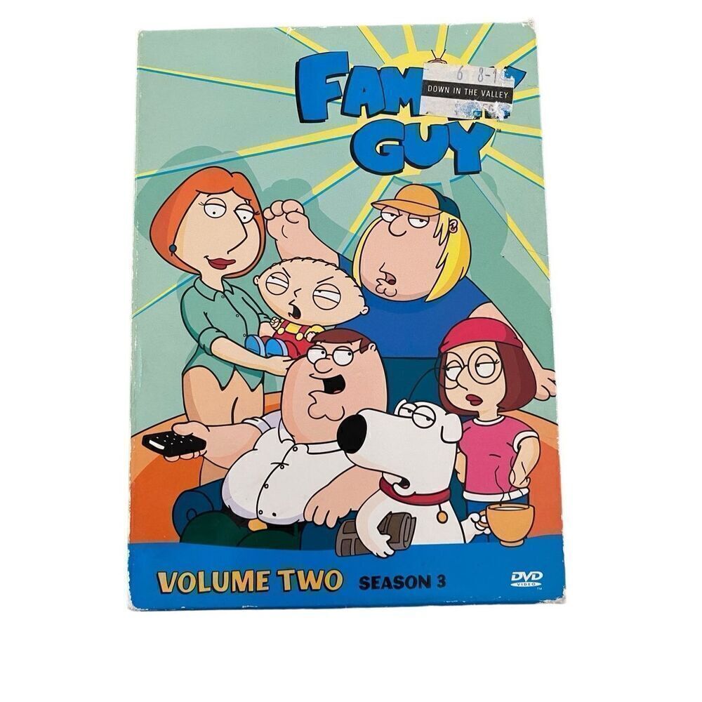 Family Guy Season 3 Volume 2 DVD 3 Disc Set